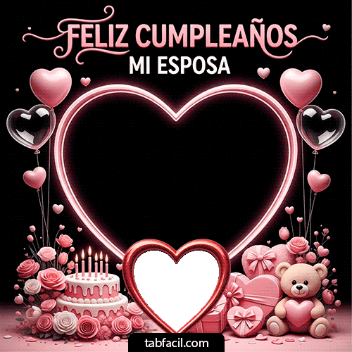 Gif Feliz Cumpleaños Mi Esposa