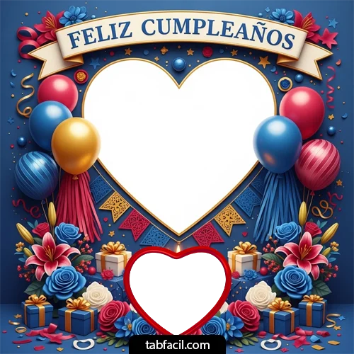 Generar marco foto Feliz Cumpleaños princesa