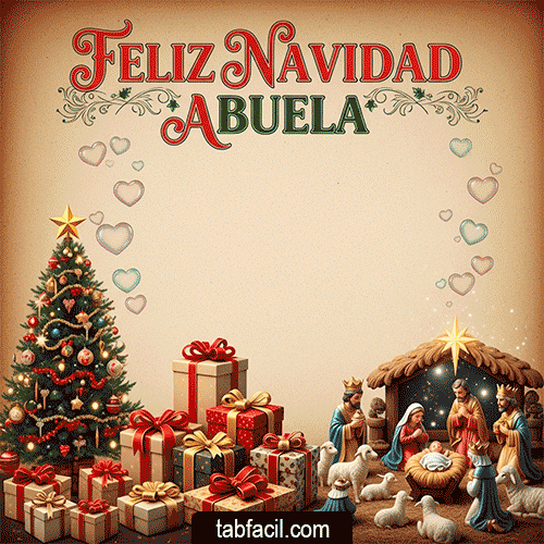 GIF de Feliz Navidad Abuela I Kathryn