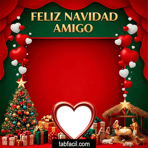 Gif Feliz Navidad Amigo!