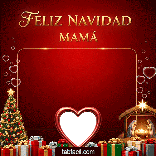 Gif Feliz Navidad Mamá II