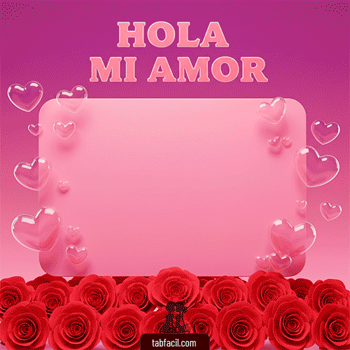 GIF de Hola Mi Amor Belén
