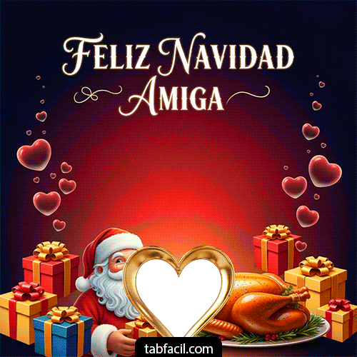 Gif Feliz Navidad Amiga II