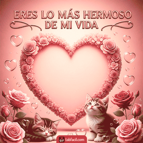 GIF de Tú eres lo más hermoso de mi vida Belén