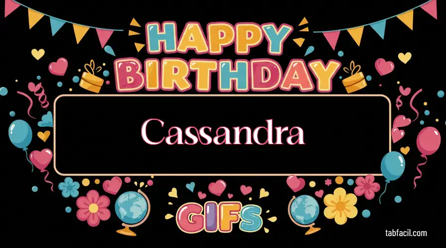 Feliz Cumpleaños Cassandra