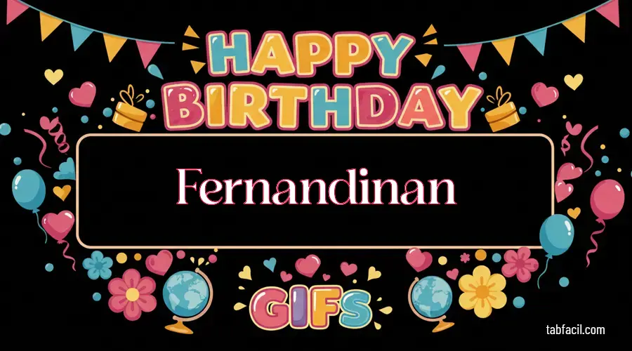 Feliz Cumpleaños Fernandinan
