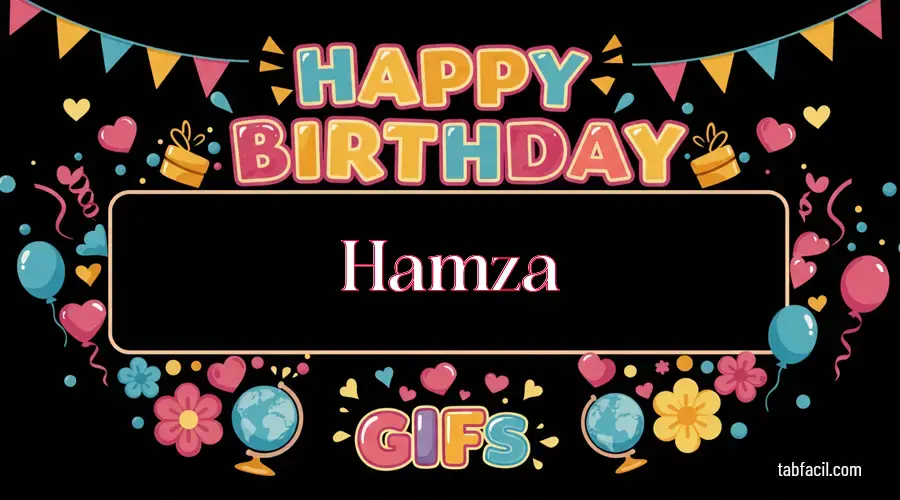 Feliz Cumpleaños Hamza