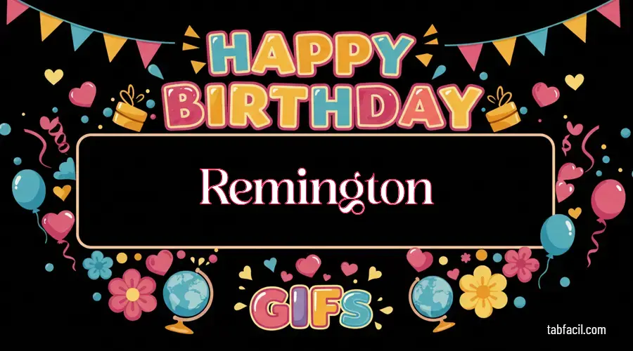 Feliz Cumpleaños Remington