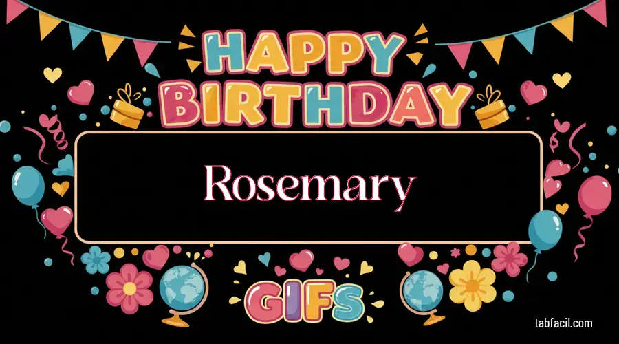 Feliz Cumpleaños Rosemary