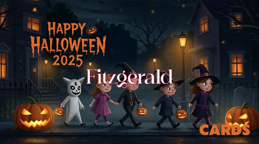 Feliz Halloween Fitzgerald